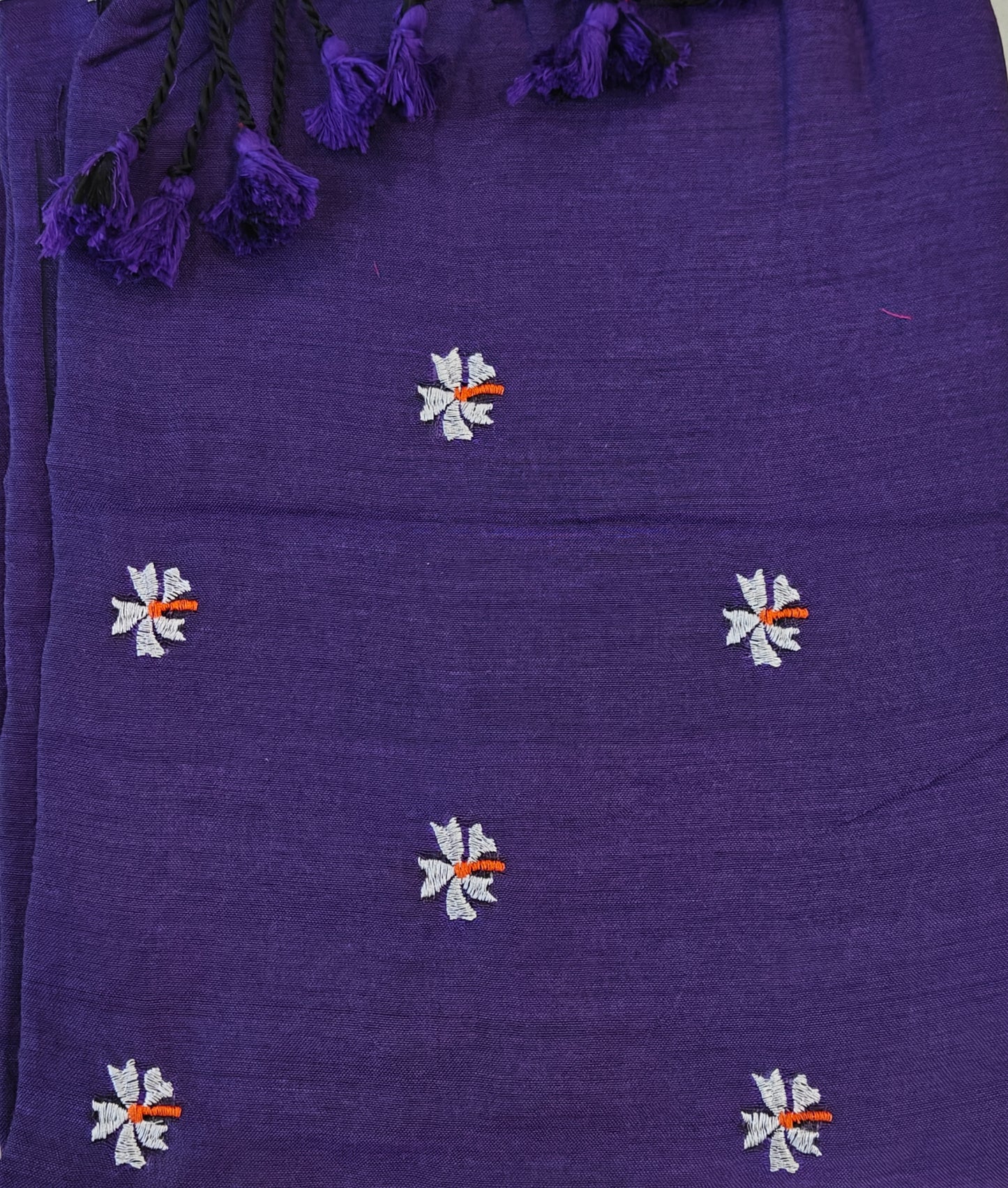 Mul Cotton Dandelion Embroidery