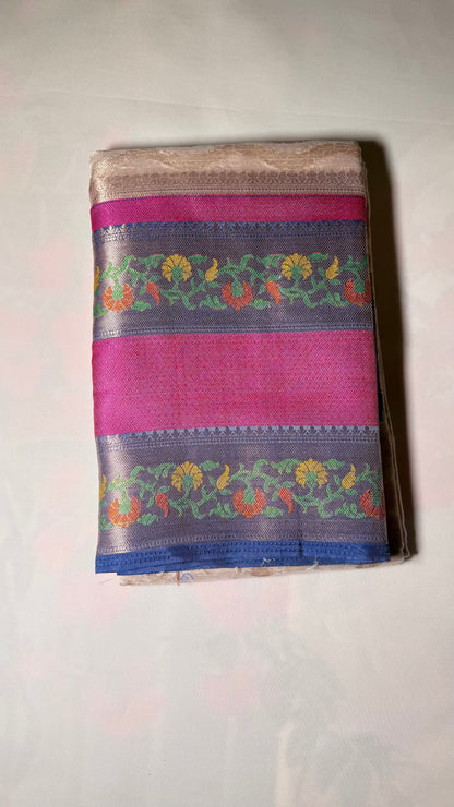 Tissue kanchivaram saree