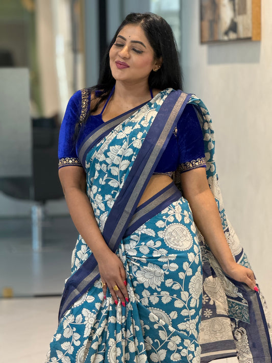 Kalamkari mul cotton