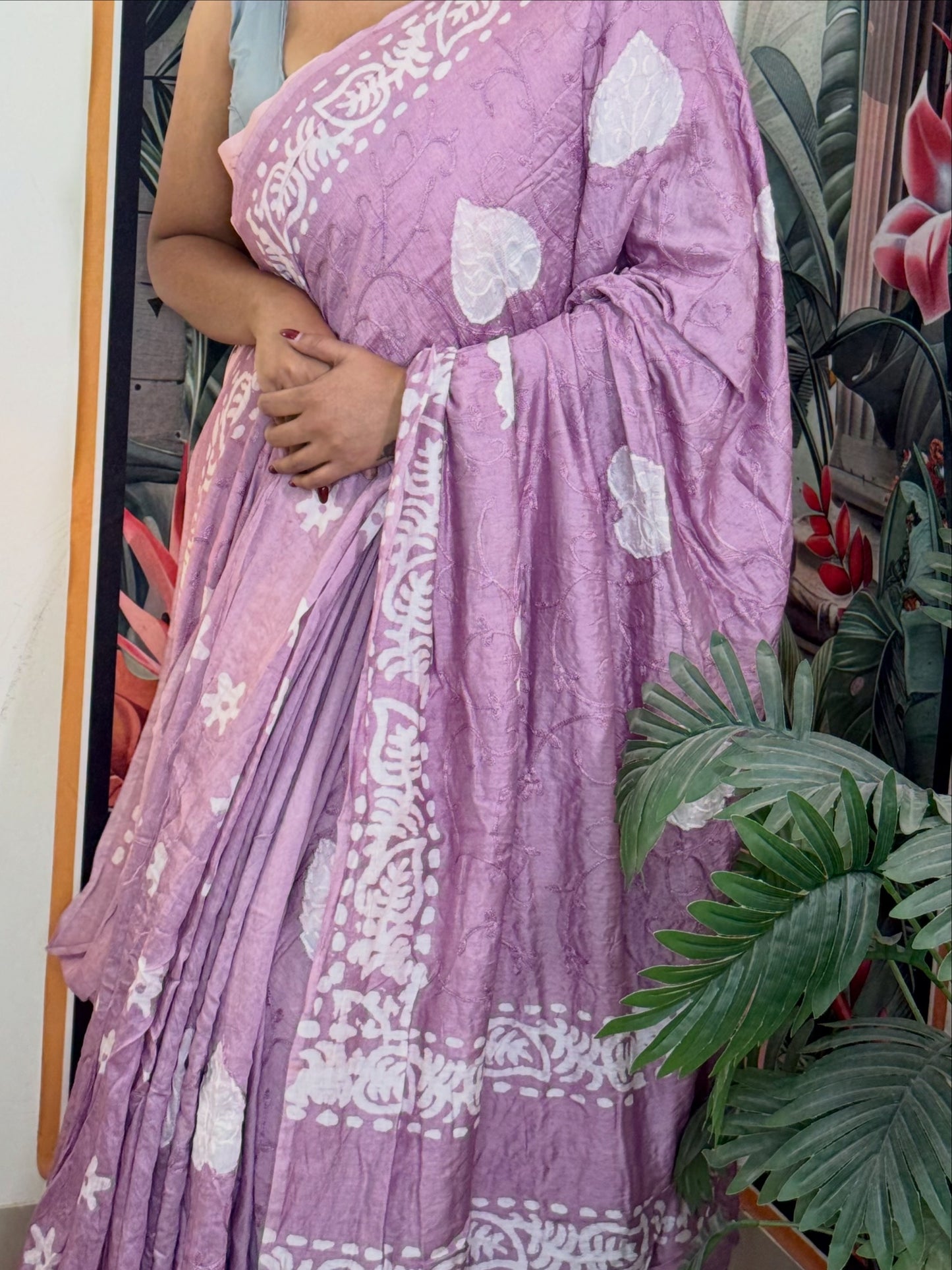 embroidery kutchi saree