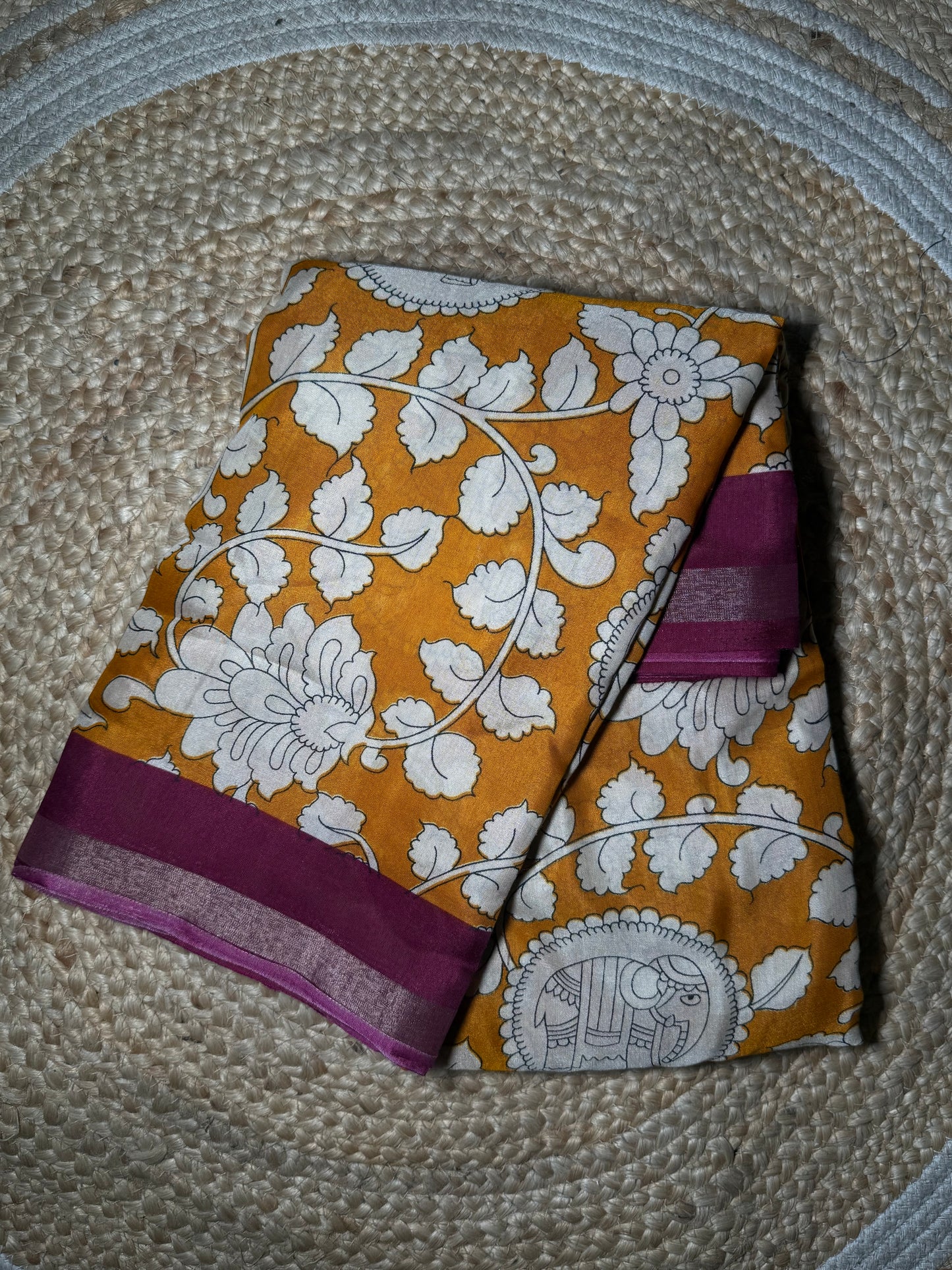 Kalamkari mul cotton