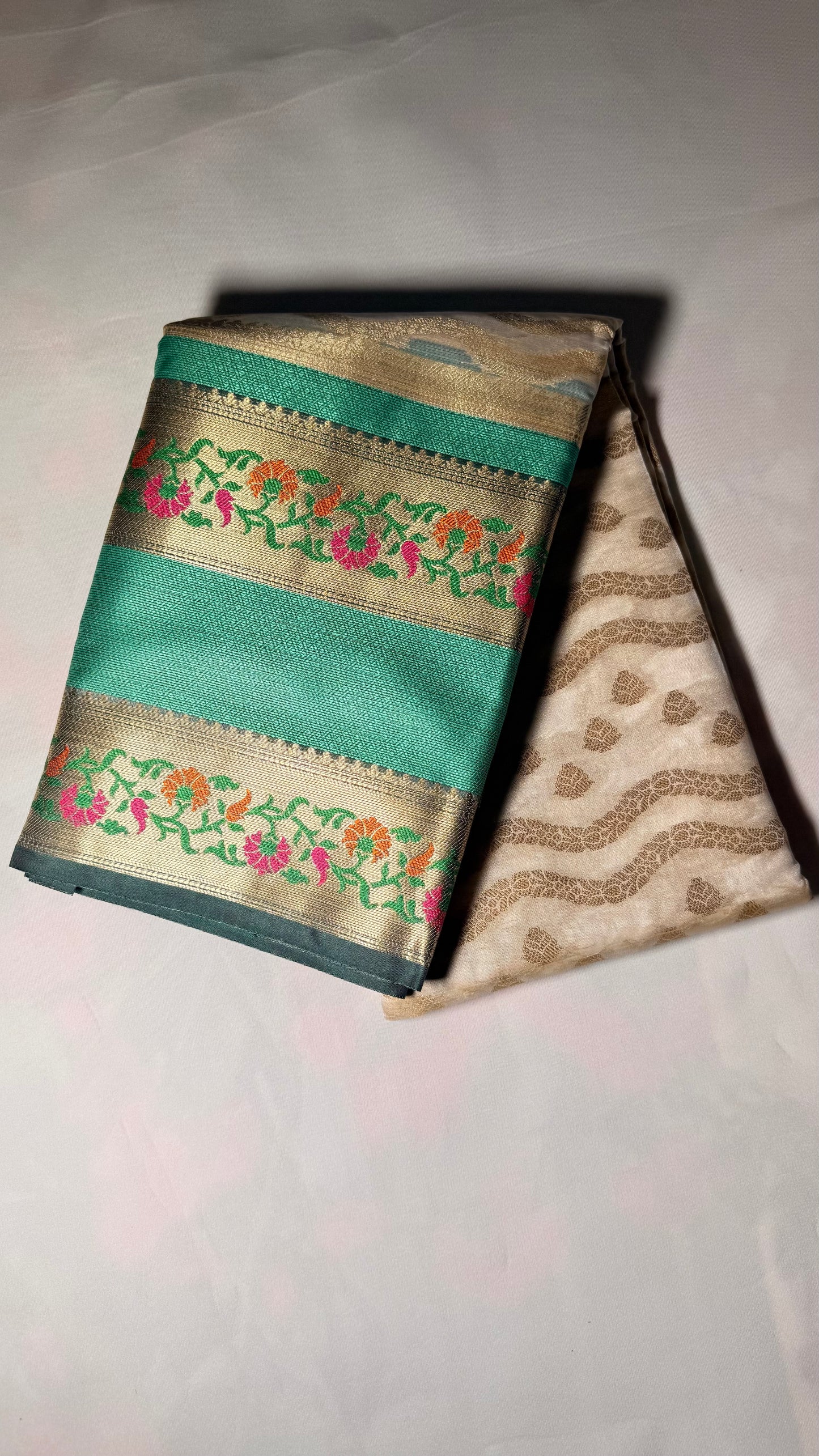 Tissue kanchivaram saree