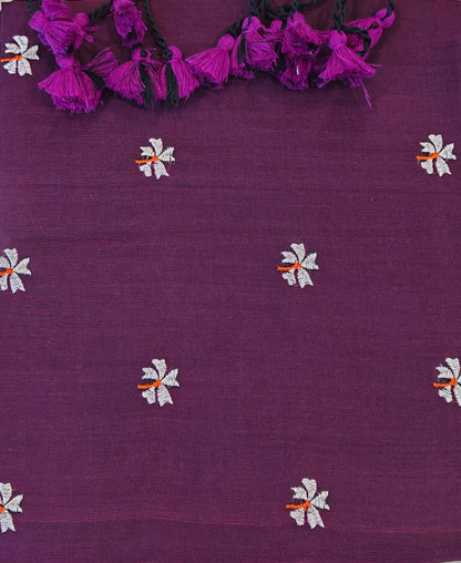 Mul Cotton Dandelion Embroidery