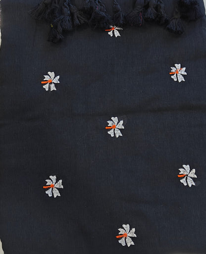 Mul Cotton Dandelion Embroidery