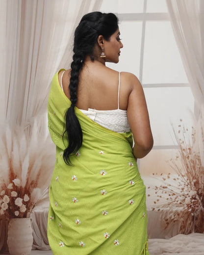 Mul Cotton Dandelion Embroidery